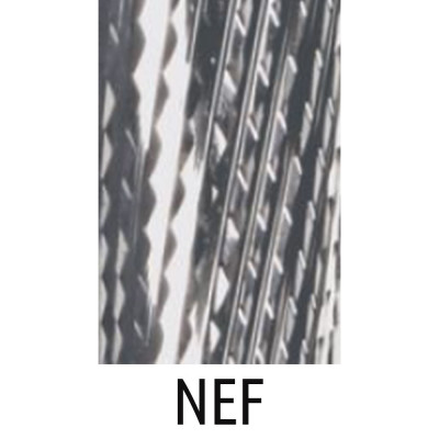 Kreuzverzahnung - finieren / ISO NEF / Orange