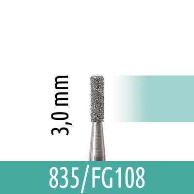 Zylinder flach (3mm)