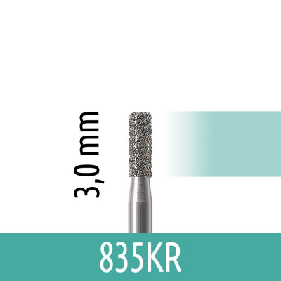 Zylinder Kante rund (3mm)