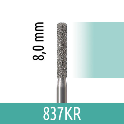 Zylinder Kante rund (8mm)