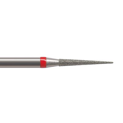 Bild 1 Diamamtfinierer - Konus Spitze rund (8mm) FG (314) - Konus spitz rund rot