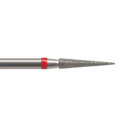 Bild 1 Diamamtfinierer - Konus Spitze rund (8mm) FG (314) - Konus spitz rund rot