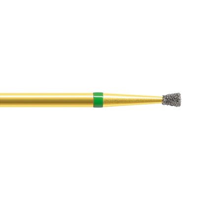 Bild 1 Löwen Diamantschleifer FG (314) - umgekehrter Kegel grün