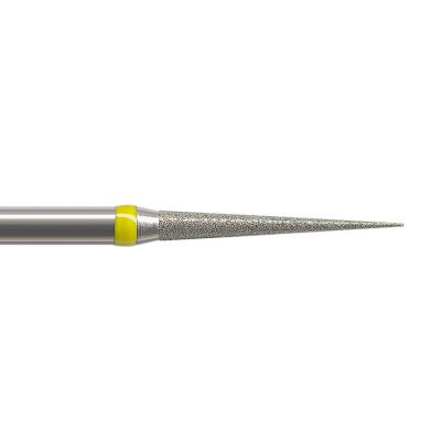 Bild 1 Diamant Finierer Konus spitz gelb (sehr fein) FG (314) 1 Stück