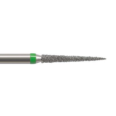 Bild 1 Diamantschleifer FG (314) - Konus spitz grün