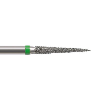 Bild 1 Diamantschleifer FG (314) - Konus spitz grün