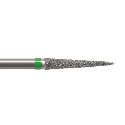 Bild 1 Diamantschleifer FG (314) -Konus spitz grün