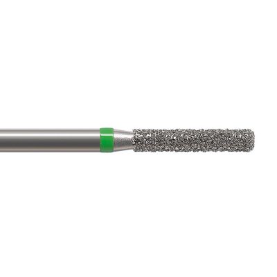 Bild 1 Diamantschleifer- Zylinder Kante rand (8mm) FG (314 )- Zylinder grün
