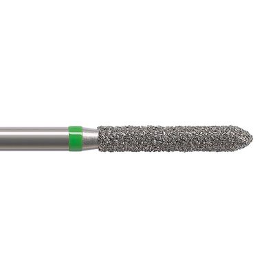 Bild 1 Diamant Schleifer - Torpedo Zylindrisch (10mm) FG (314) - Torpedo grün