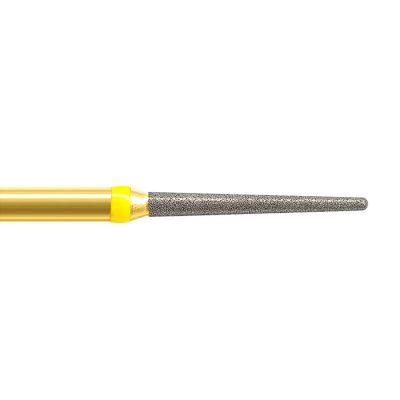 Bild 1 Löwen-Diamantschleifer- Konus Rund (10mm) FG (314) - Konus gelb