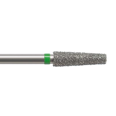Bild 1 Diamantschleifer- Konus Kante rund (8mm) FG (314) - Konus grün