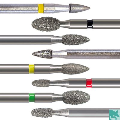 Diamanten-KNOSPE und GRANATE