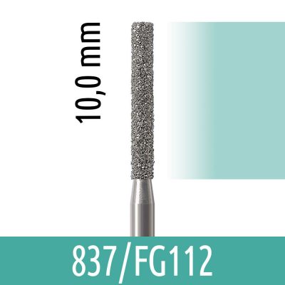 Zylinder flach (10mm)