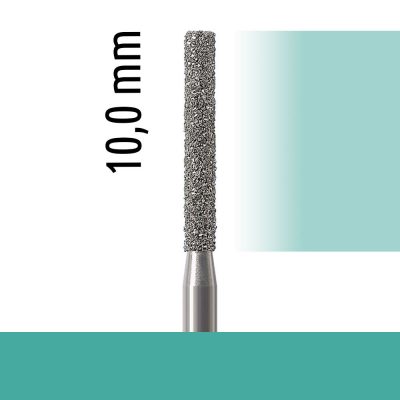 Zylinder flach (10mm)